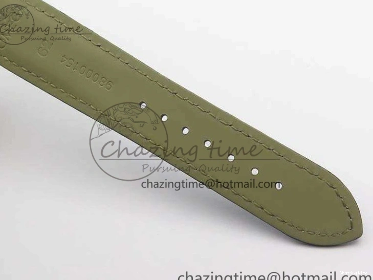 0228 Upgraded Seamaster Edizione Venezia SS Best Edition Blue Dial On Leather Strap A 8121